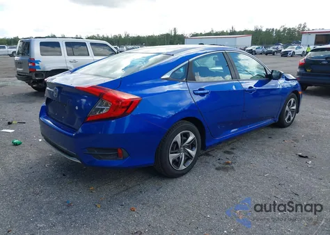 2020 Honda Civic Lx из США, поврежденный, VIN 19XFC2F65LE009264